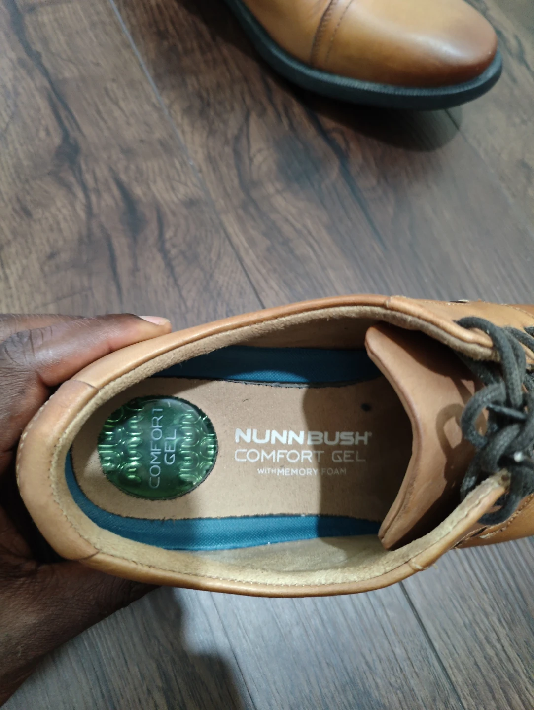 Nunn Bush Men's Brown Leather Oxford Dress Shoes - photo 4