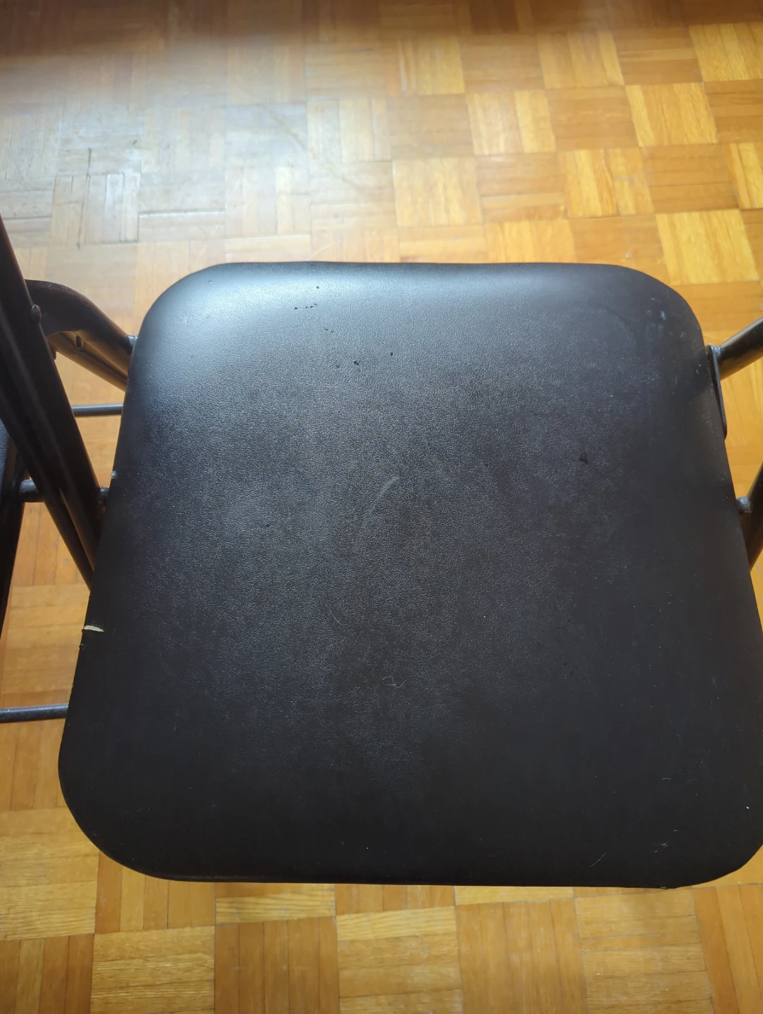 Two Black Folding Chairs - photo 2