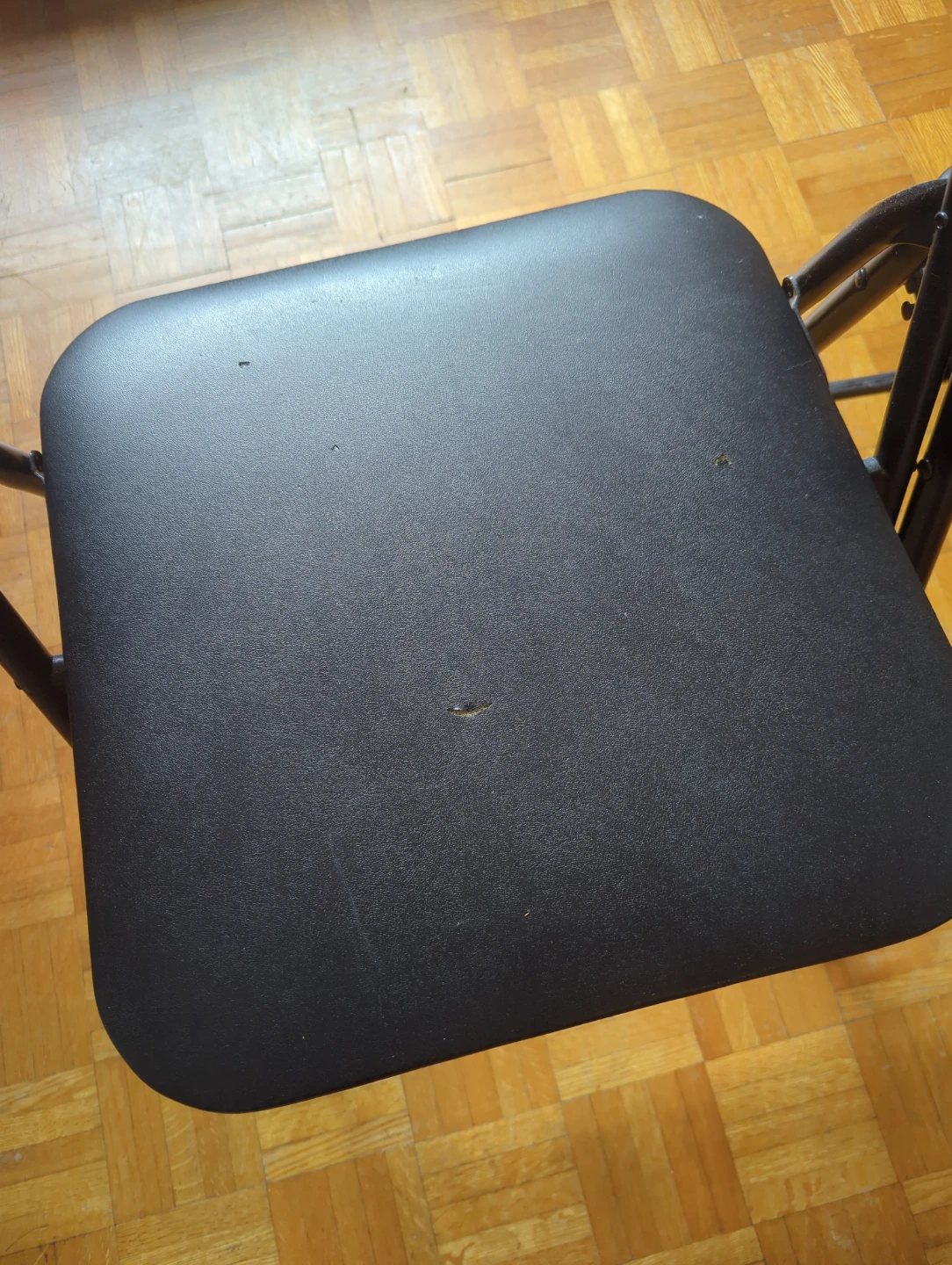 Two Black Folding Chairs - photo 3