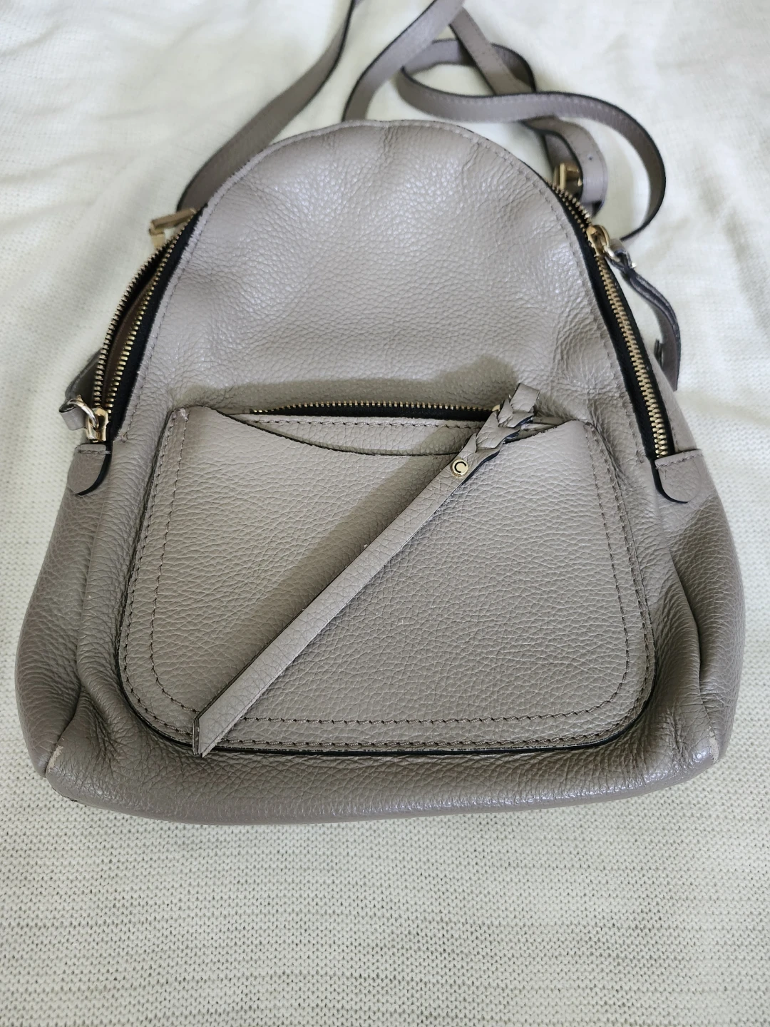 Gianni Chiarini Firenze Leather Backpack Grey - photo 5