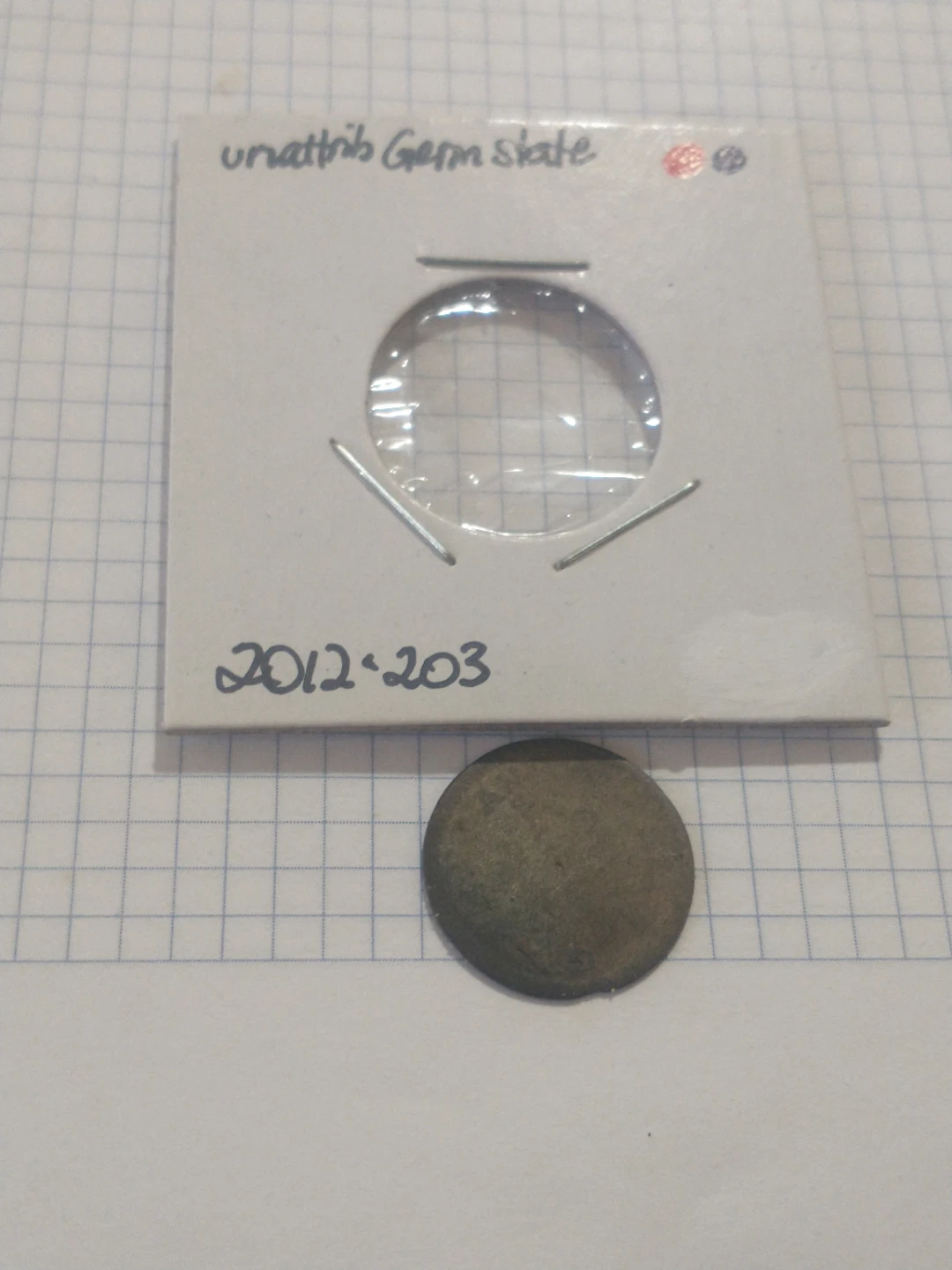 Unattributed late medieval German state coin - photo 5