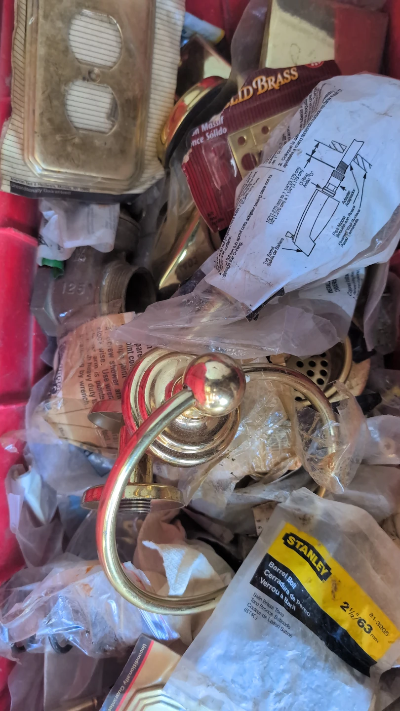 Assorted Brass Hardware & Fixtures - photo 2