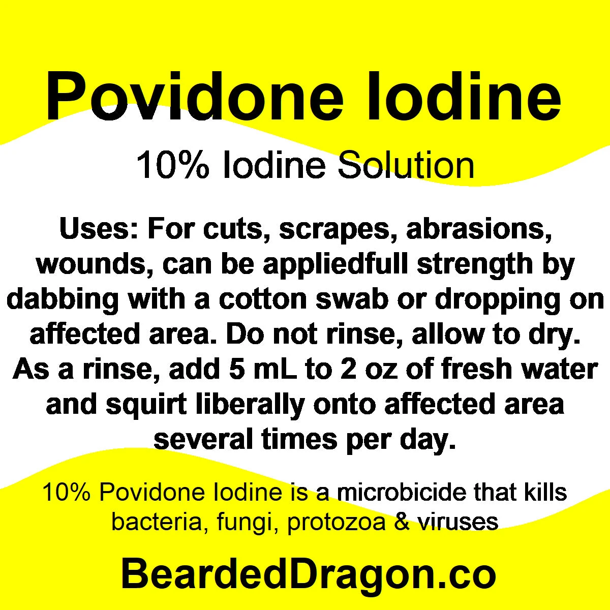 Loris 10% PVP-I Antiseptic Solution 500ml - photo 3