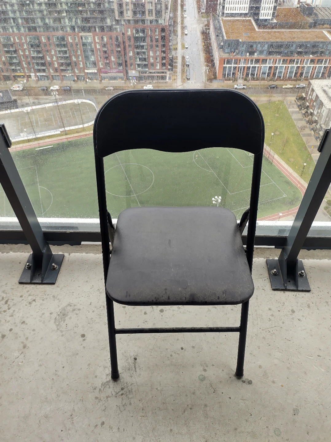 Black Folding Chair