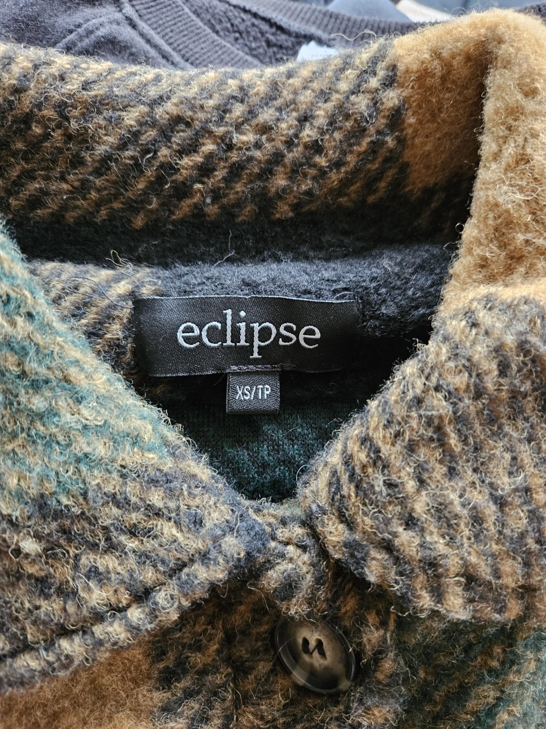 Eclipse Plaid Wool Coat size XS - photo 2