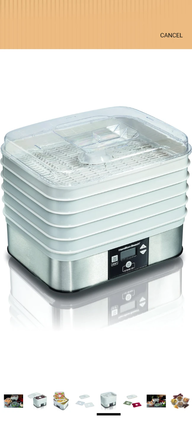 Hamilton Beach 32100C Food Dehydrator