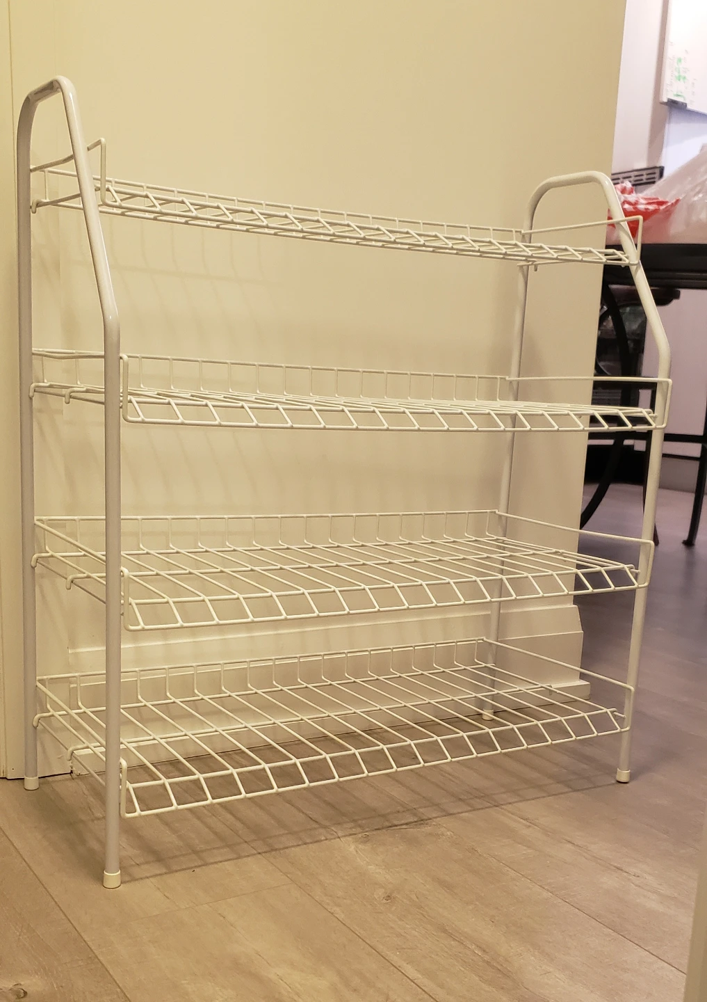 4-Tier Wire Shoe Rack - photo 2