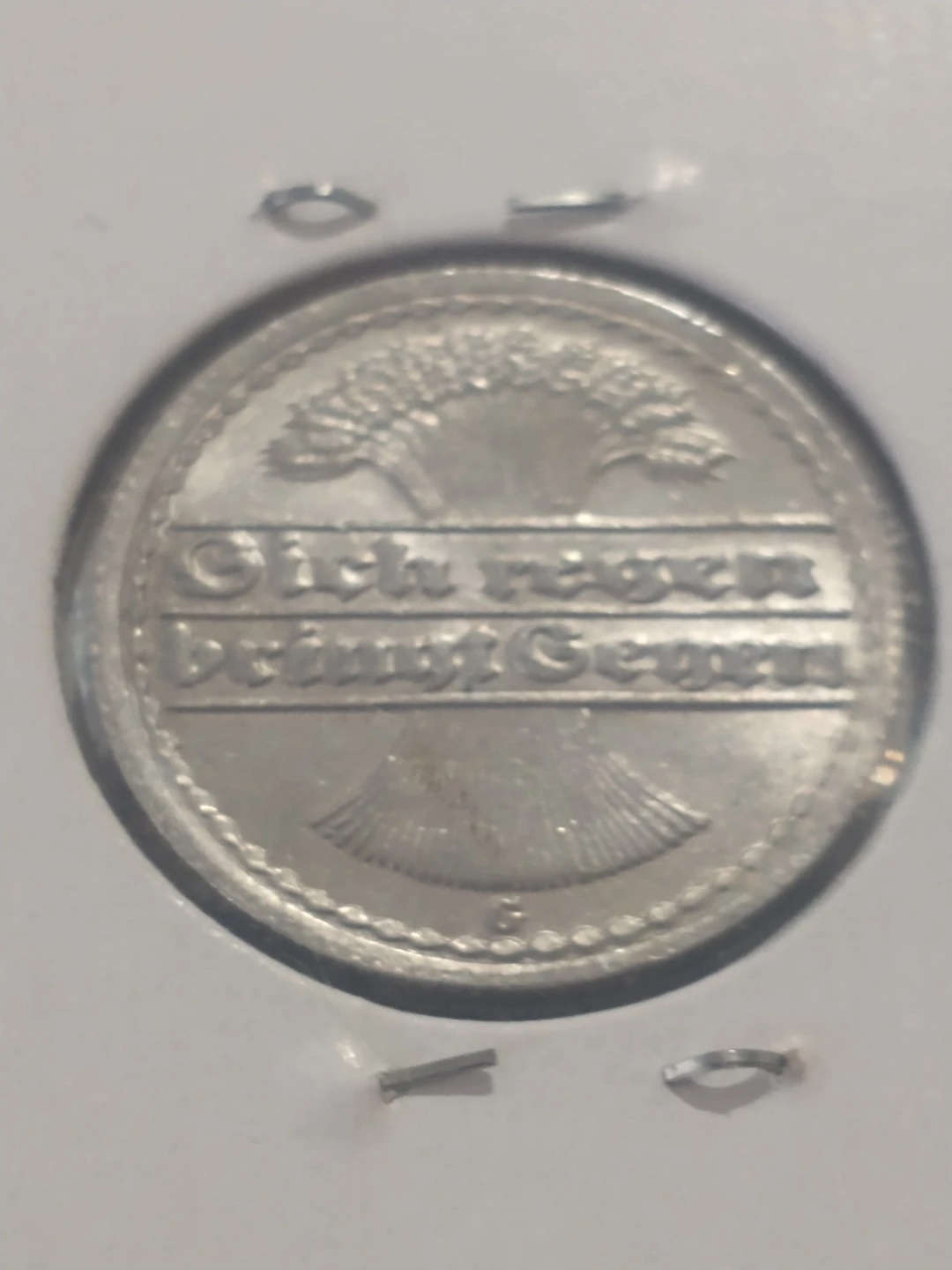 1922A Germany 50 Pfennig Coin - photo 3