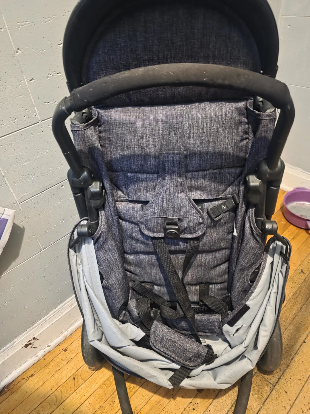 Grey Baby Stroller