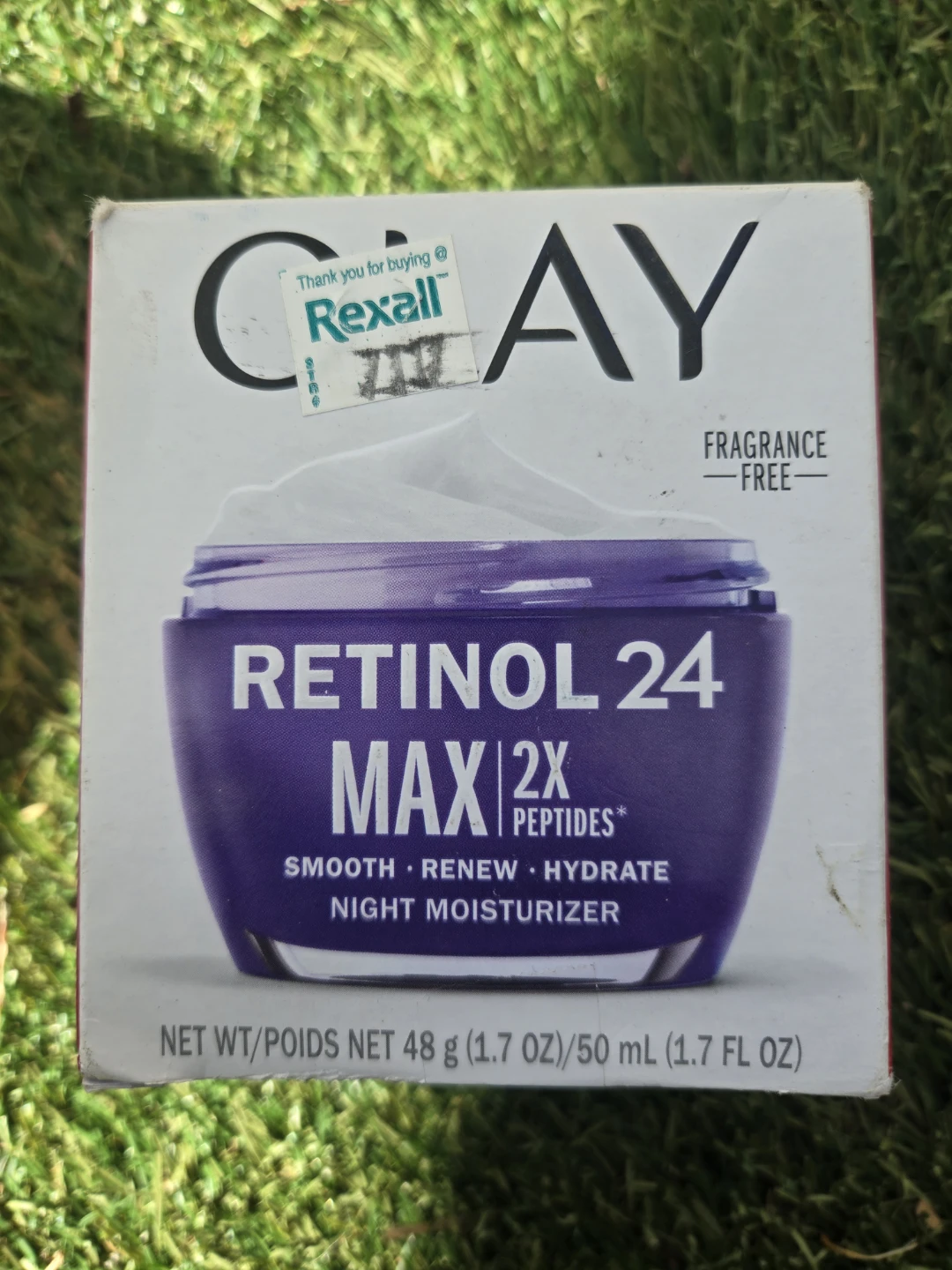 Olay Retinol 24 Max Night Moisturizer Fragrance-Free