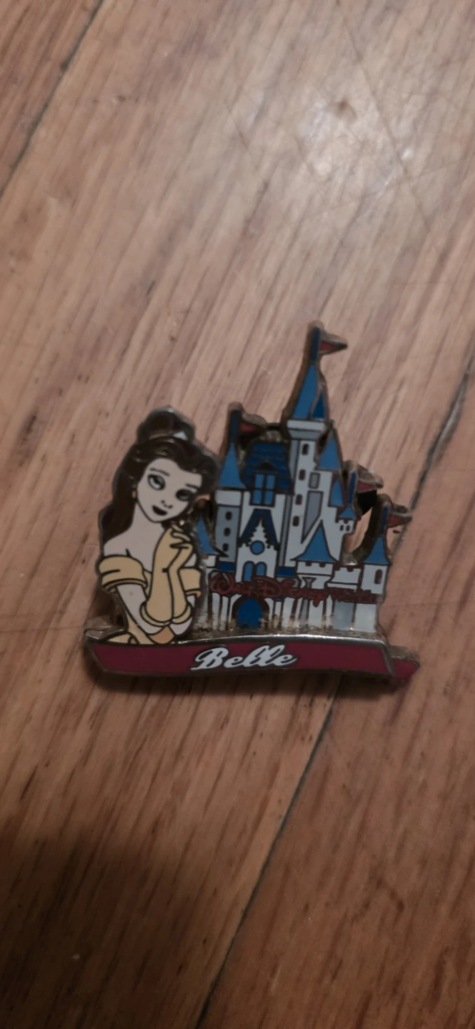 Disney Belle and Castle Pin - photo 3