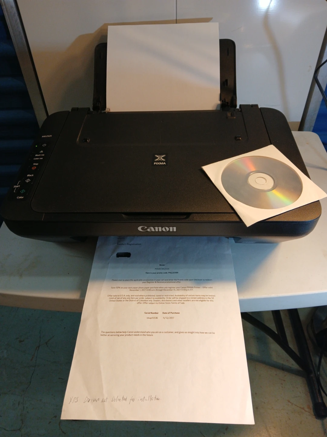 Canon PIXMA MG2525 All-in-One Printer
