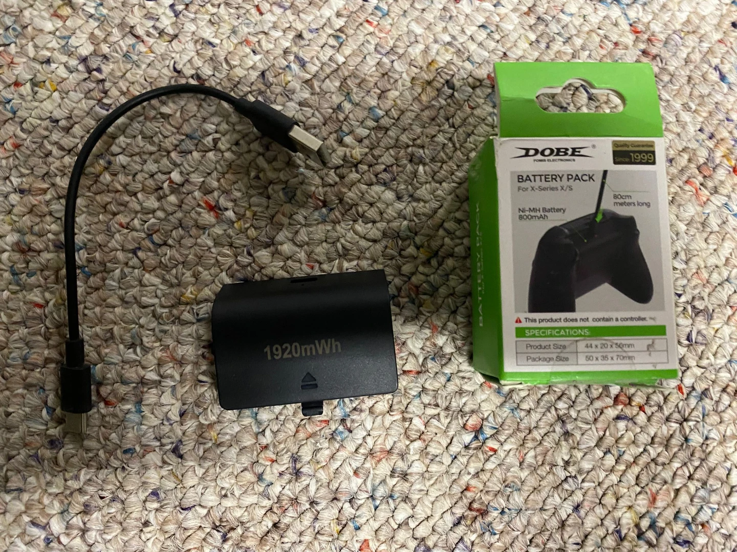 DOBE Battery Pack for Xbox Series X/S - 1920mAh Ni-MH - photo 2