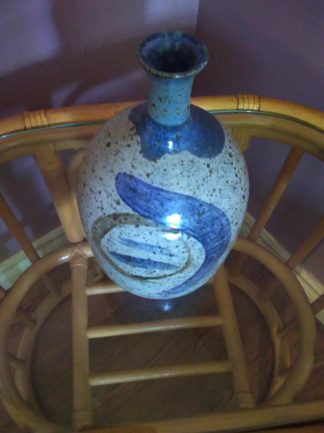 Vase. Vintage Art Pottery. One of a kind. Exc. Condition. - photo 2