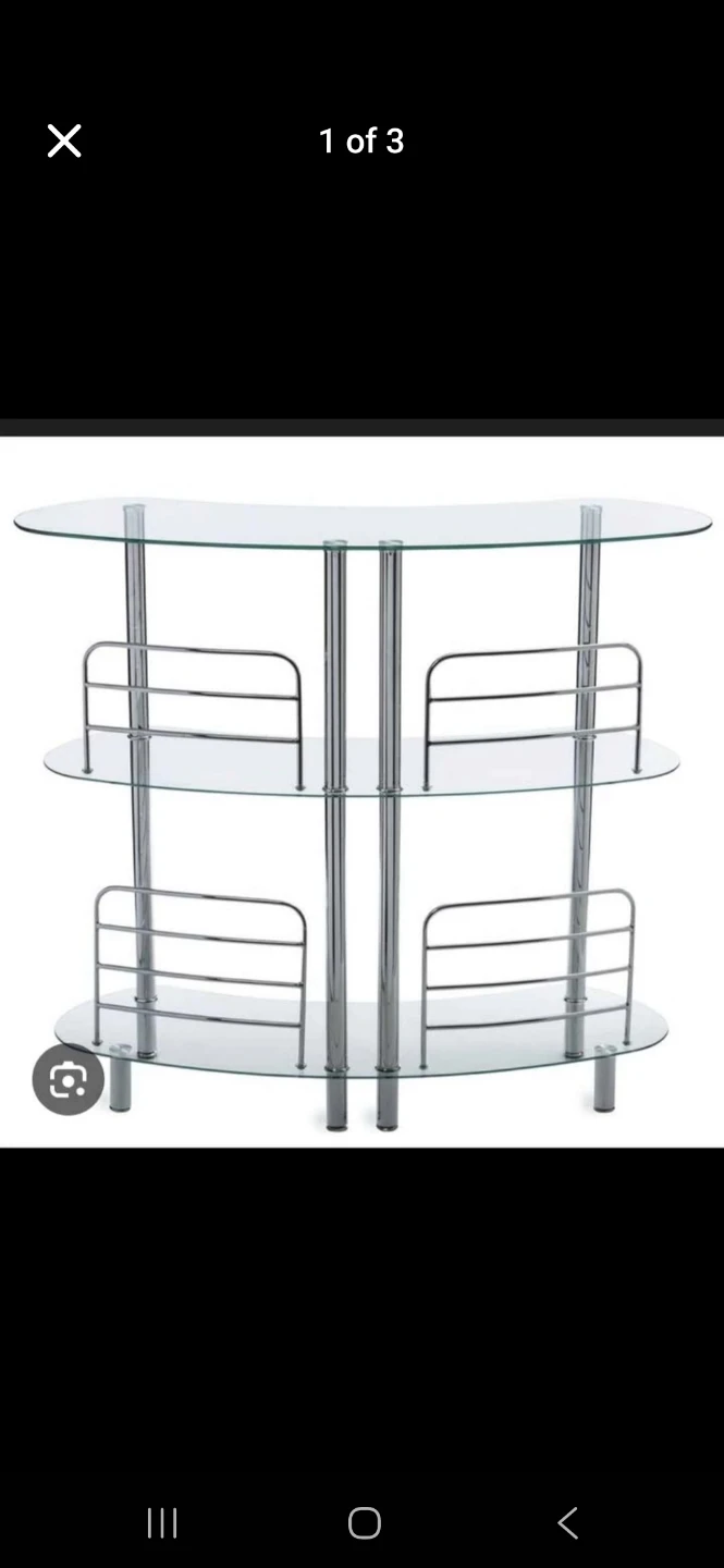 Glass Bar Table