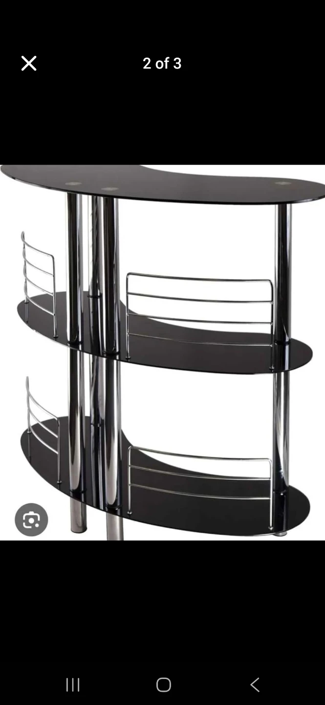 Glass Bar Table - photo 3