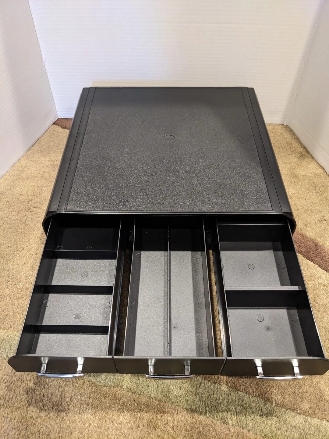 Monitor Riser with 3 Drawers - photo 2