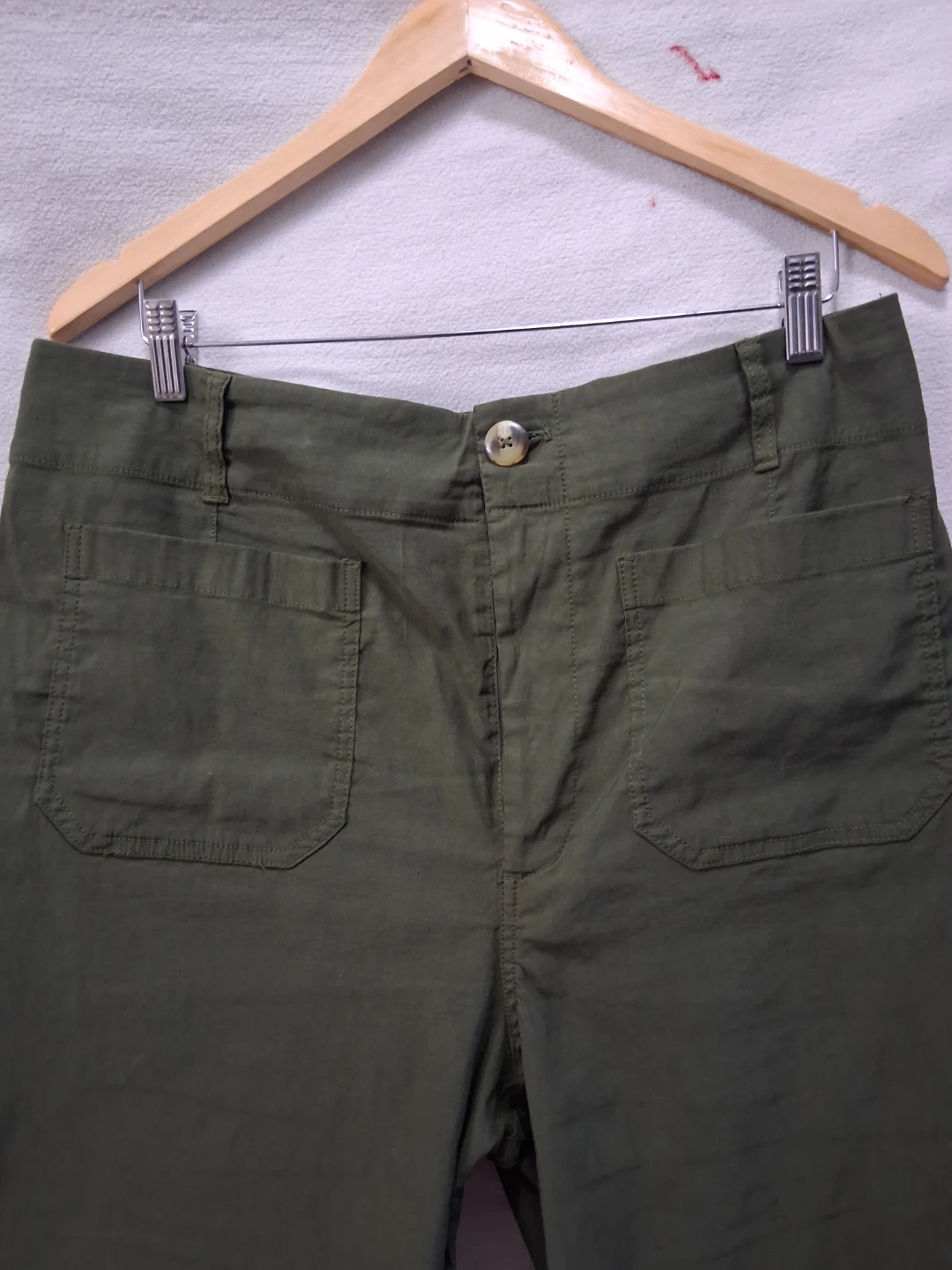Maeve by Anthropologie The Colette Cropped Pants - Size 33