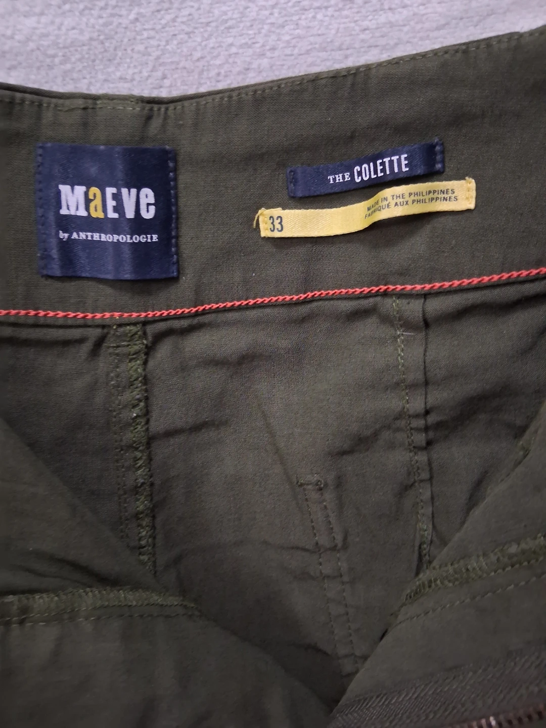Maeve by Anthropologie The Colette Cropped Pants - Size 33 - photo 4