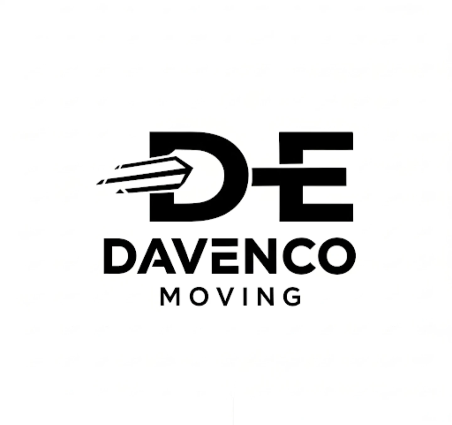 Davenco Moving Service Logo Decal