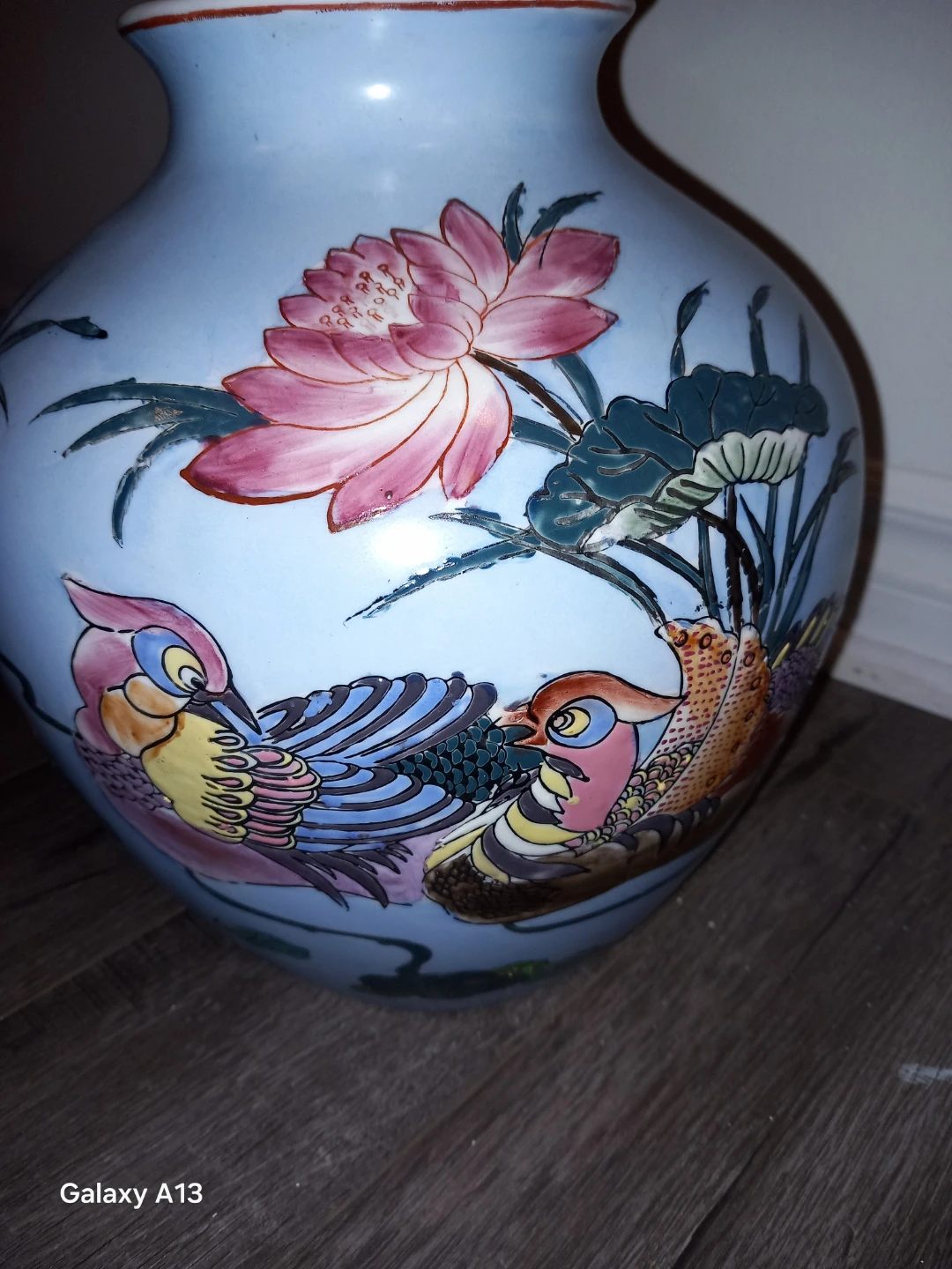 Vintage Chinese vase  signed - photo 2