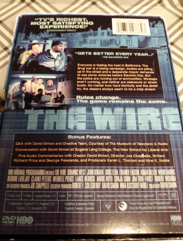 The Wire: The Complete Third Season DVD Set - photo 2