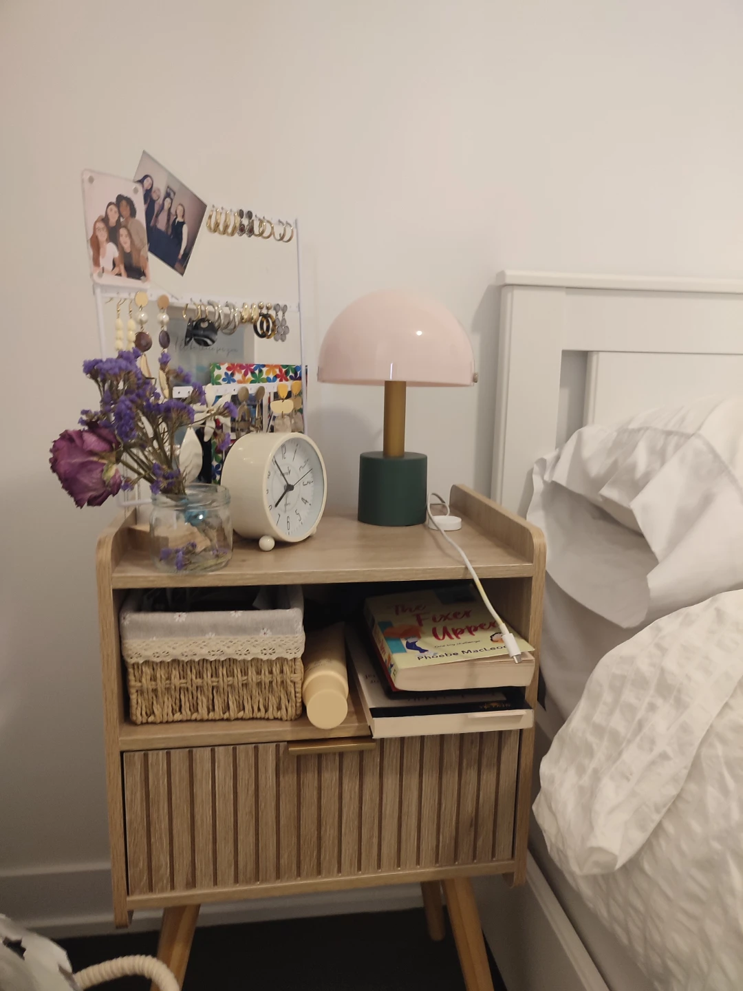 Nightstand Bedside Table