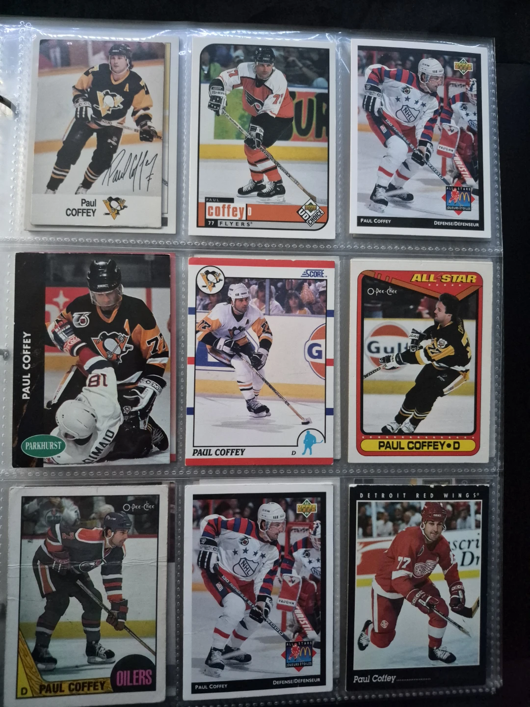 12 Paul Coffey Hockey Cards