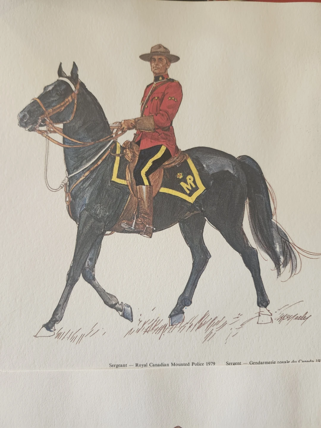 Historical Canadian RMCP Art Prints - photo 2