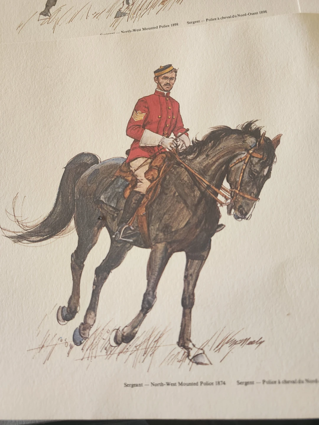 Historical Canadian RMCP Art Prints - photo 4