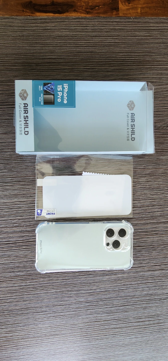 AIR SHILD iPhone 15 Pro Full Cover Protective Film