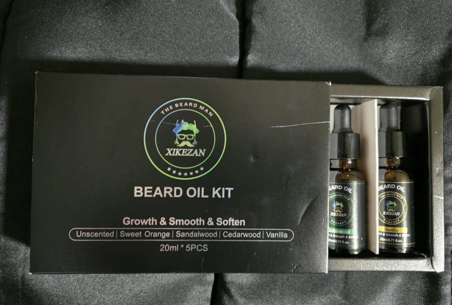 Xikezan Beard Oil Kit - 5 x 20ml Bottles - photo 2