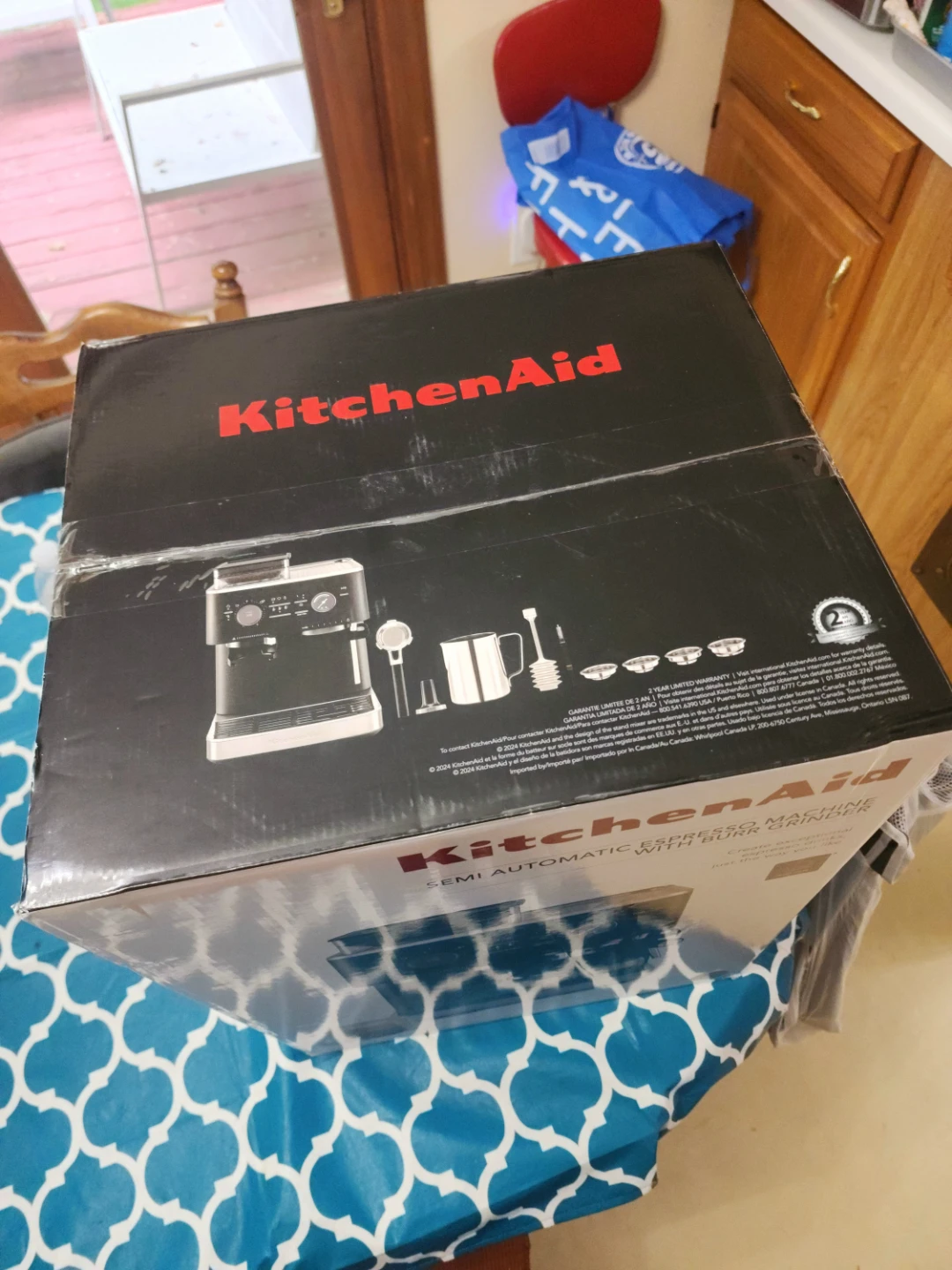 KitchenAid Semi Automatic Espresso Machine with Burr Grinder - photo 3