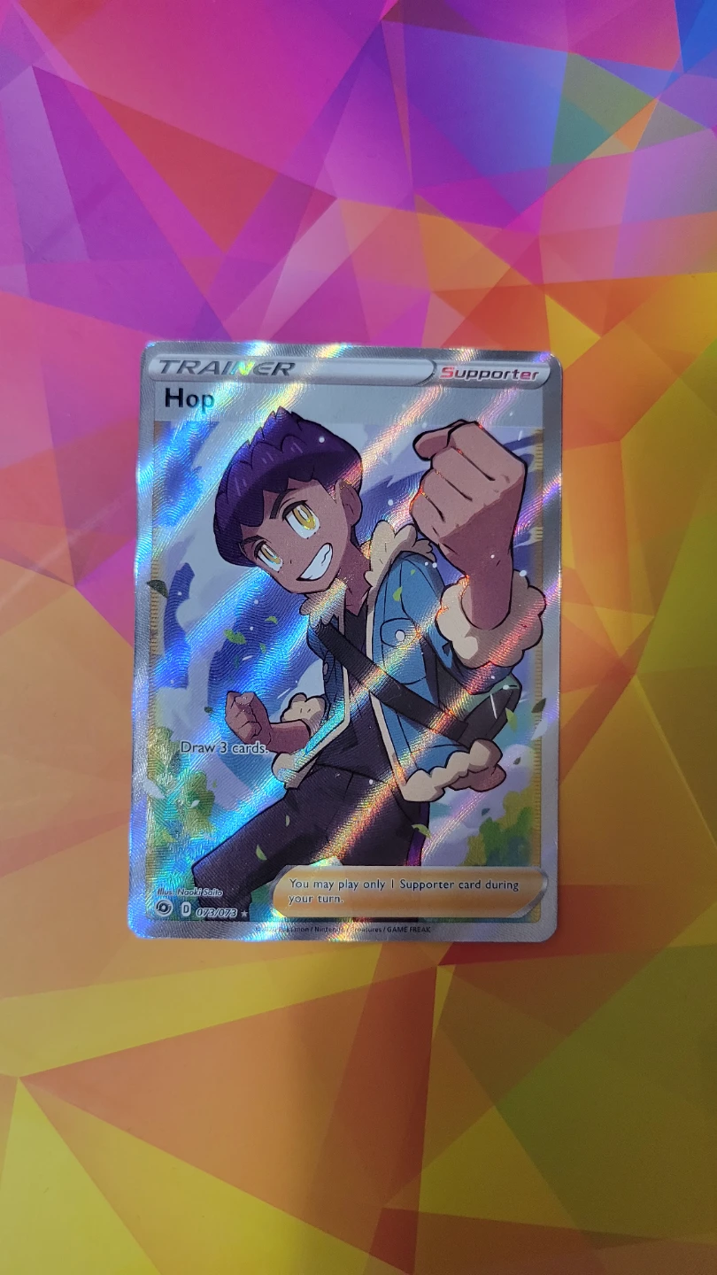 Pokémon TCG Hop Trainer COLLECTER CARD