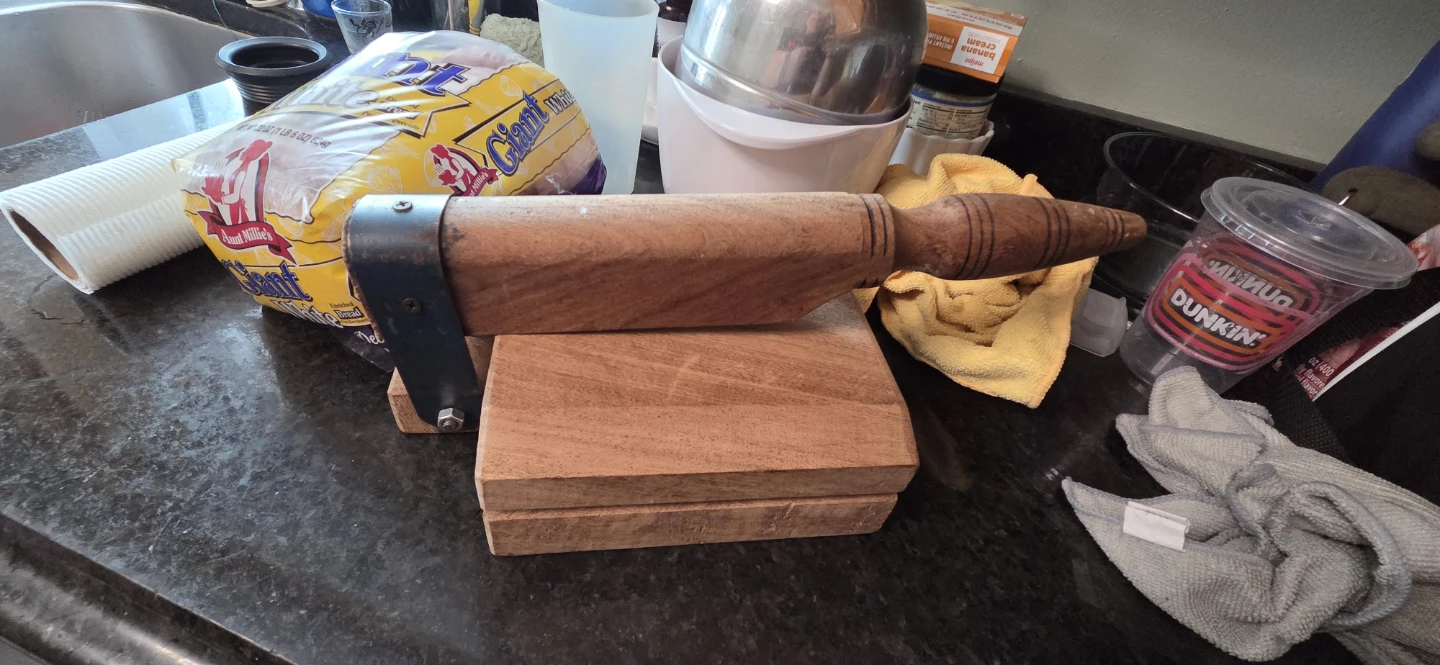 Vintage Wooden tortilla press