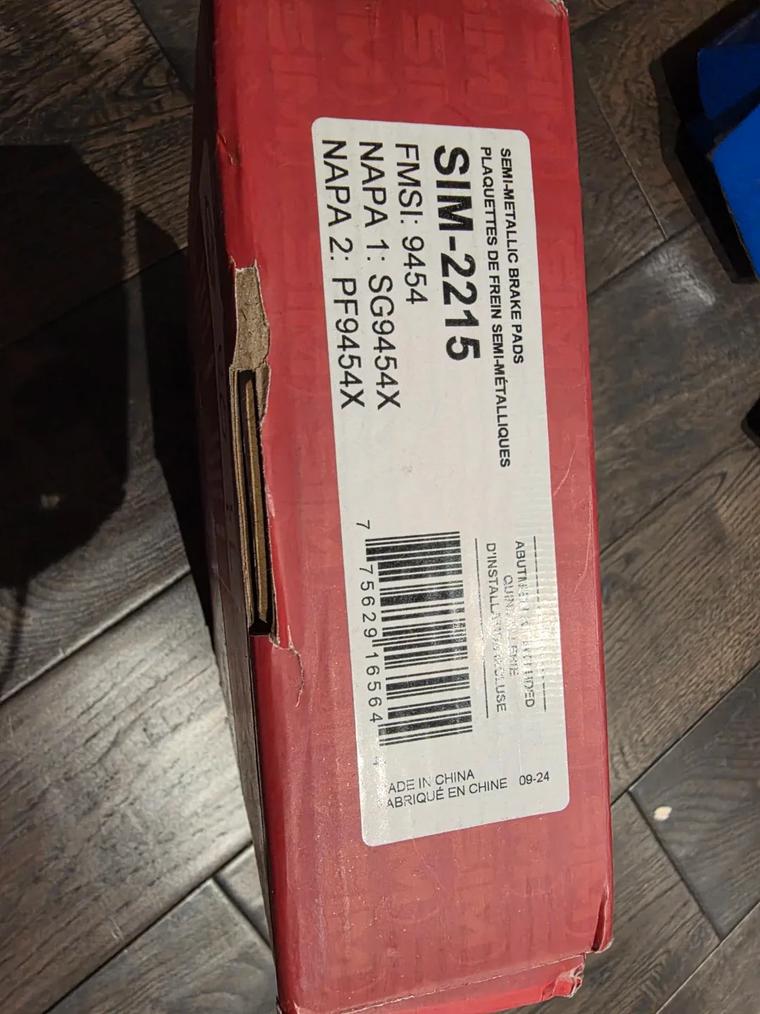 SIM SIM-2215 Semi-Metallic Disc Brake Pads - photo 4