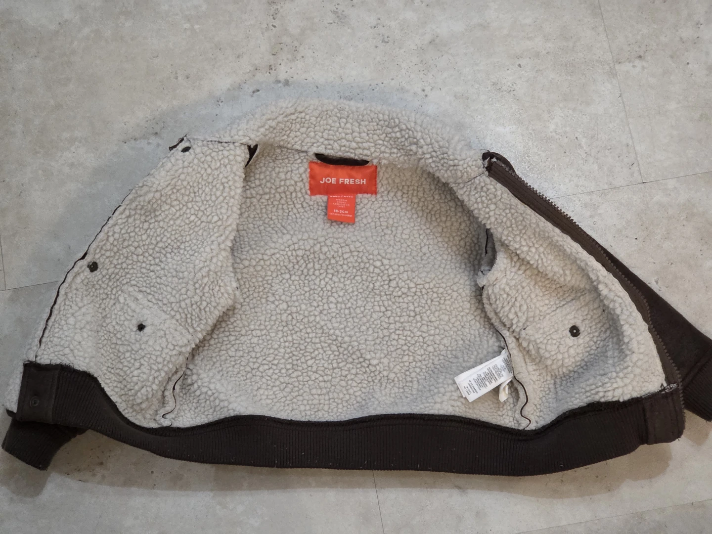 Joe Fresh Toddler Aviator Bomber Jacket - Size 18-24M - photo 3
