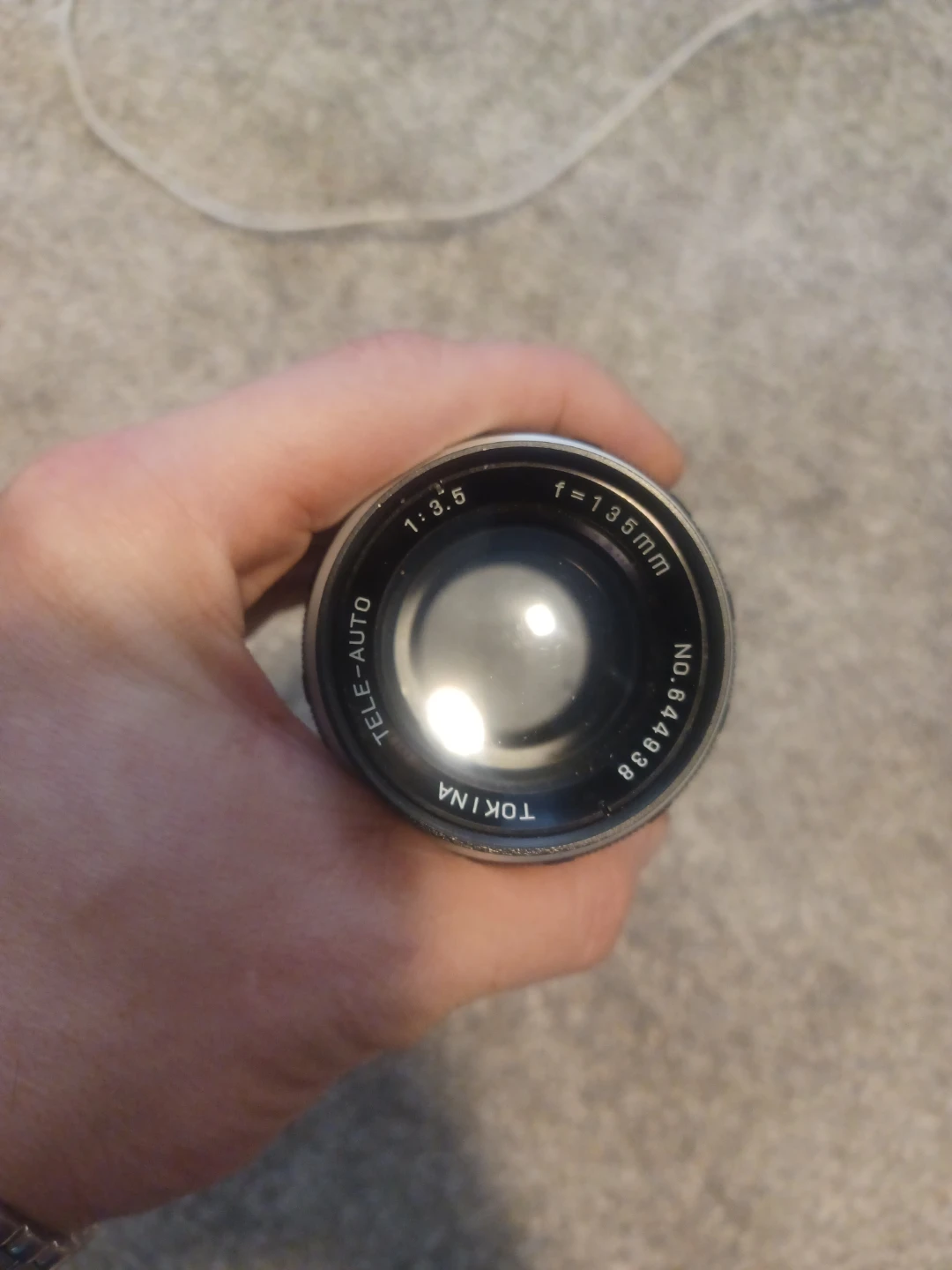 Tokina Tele-Auto f=135mm 1:3.5 Camera Lens