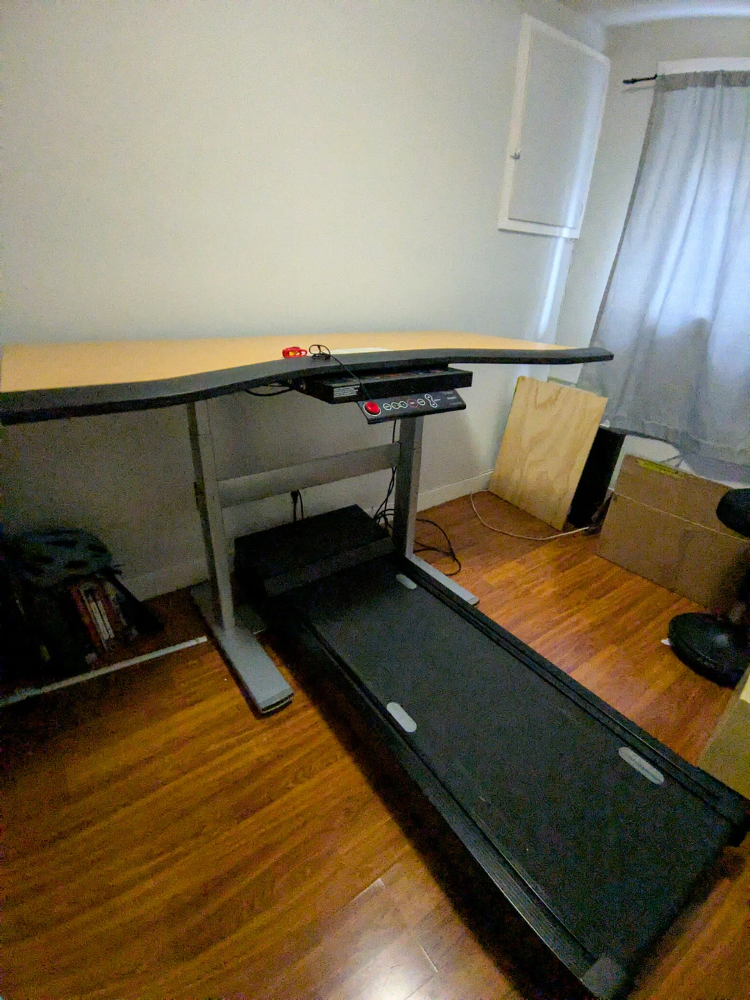 FitWork Walkstation sit stand desk and walking treadmill