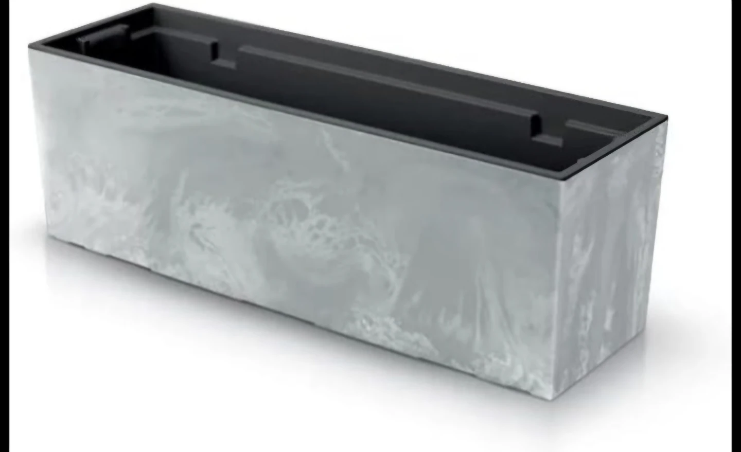 New 3-in-1 Rectangular railing Planter with hooks & liner⁹ - photo 5