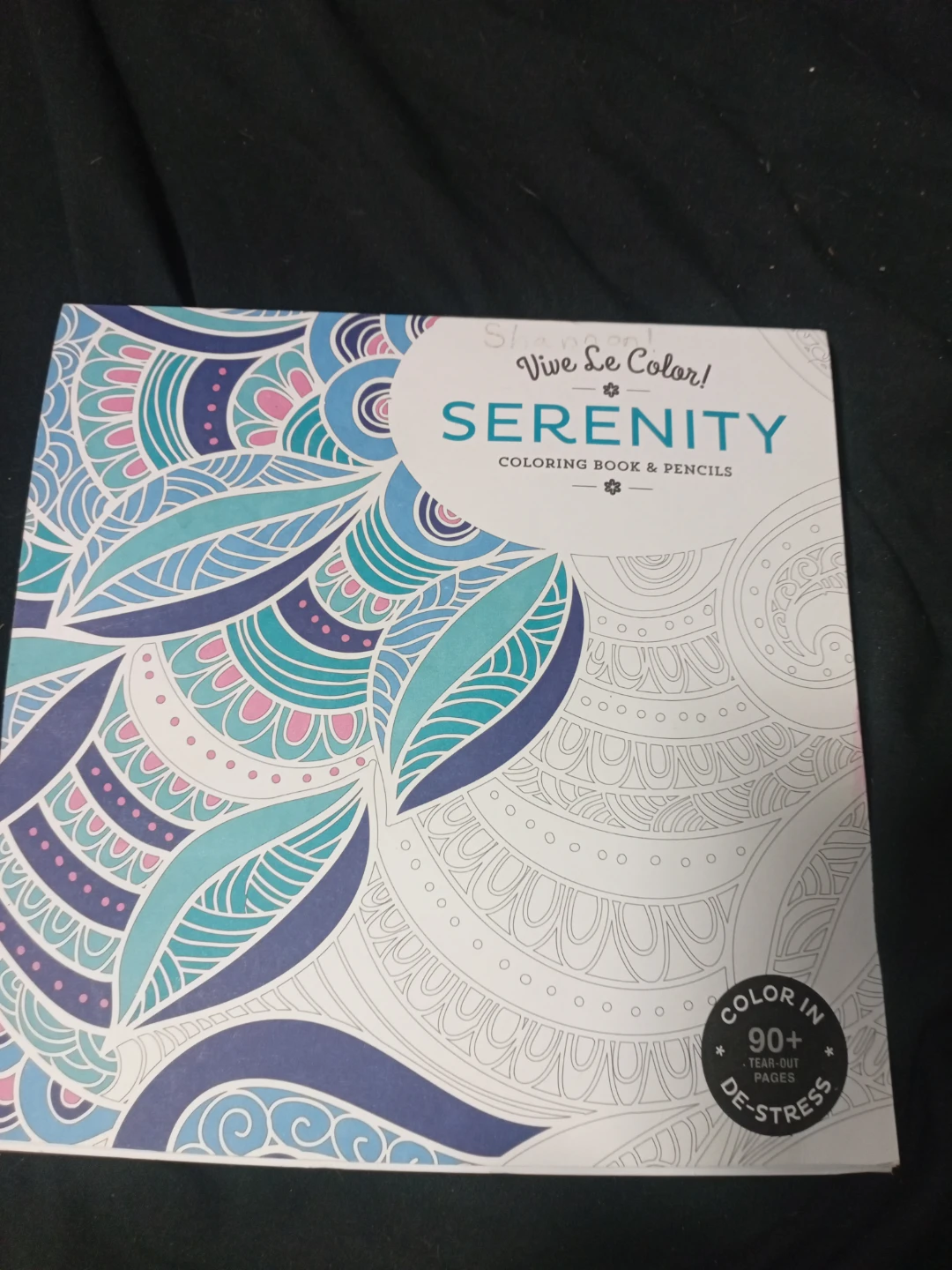 Serenity Coloring Book & Pencils