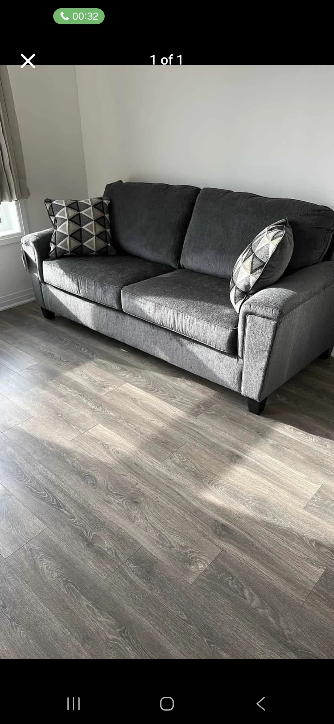 Ashley abinger 1 year old sofa