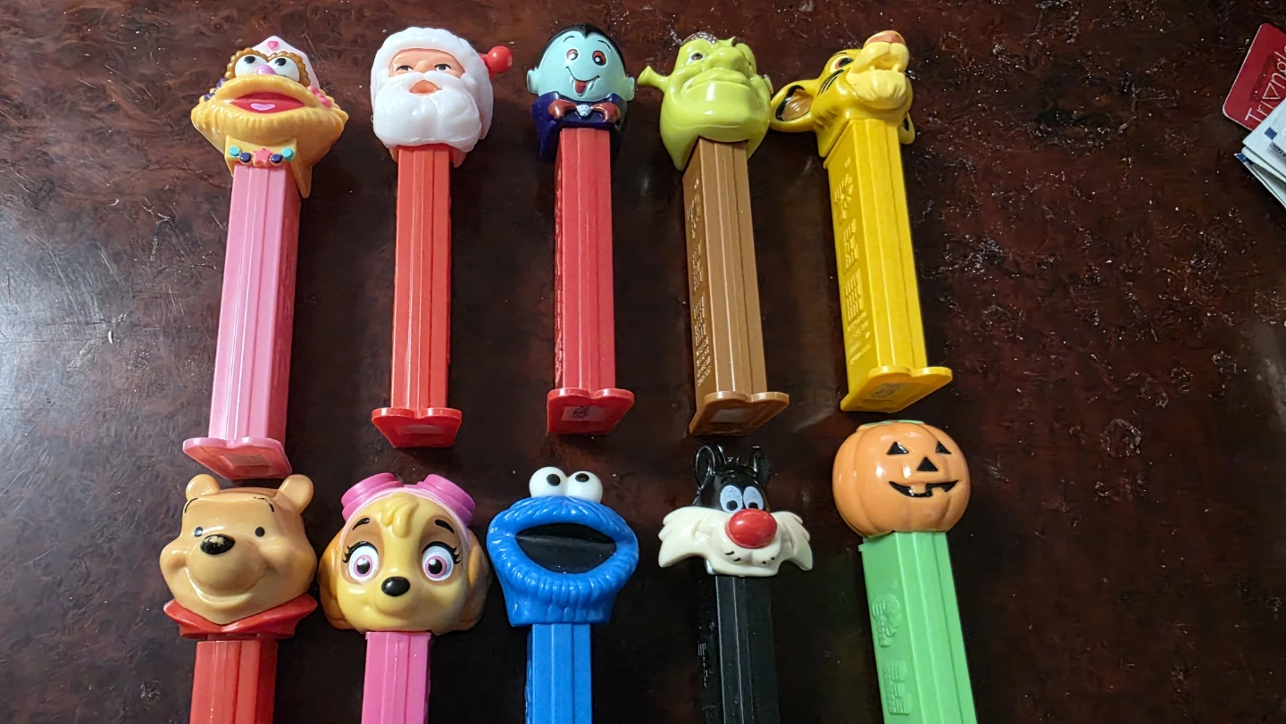 Collection of 10  Rare and pricy PEZ Dispensers