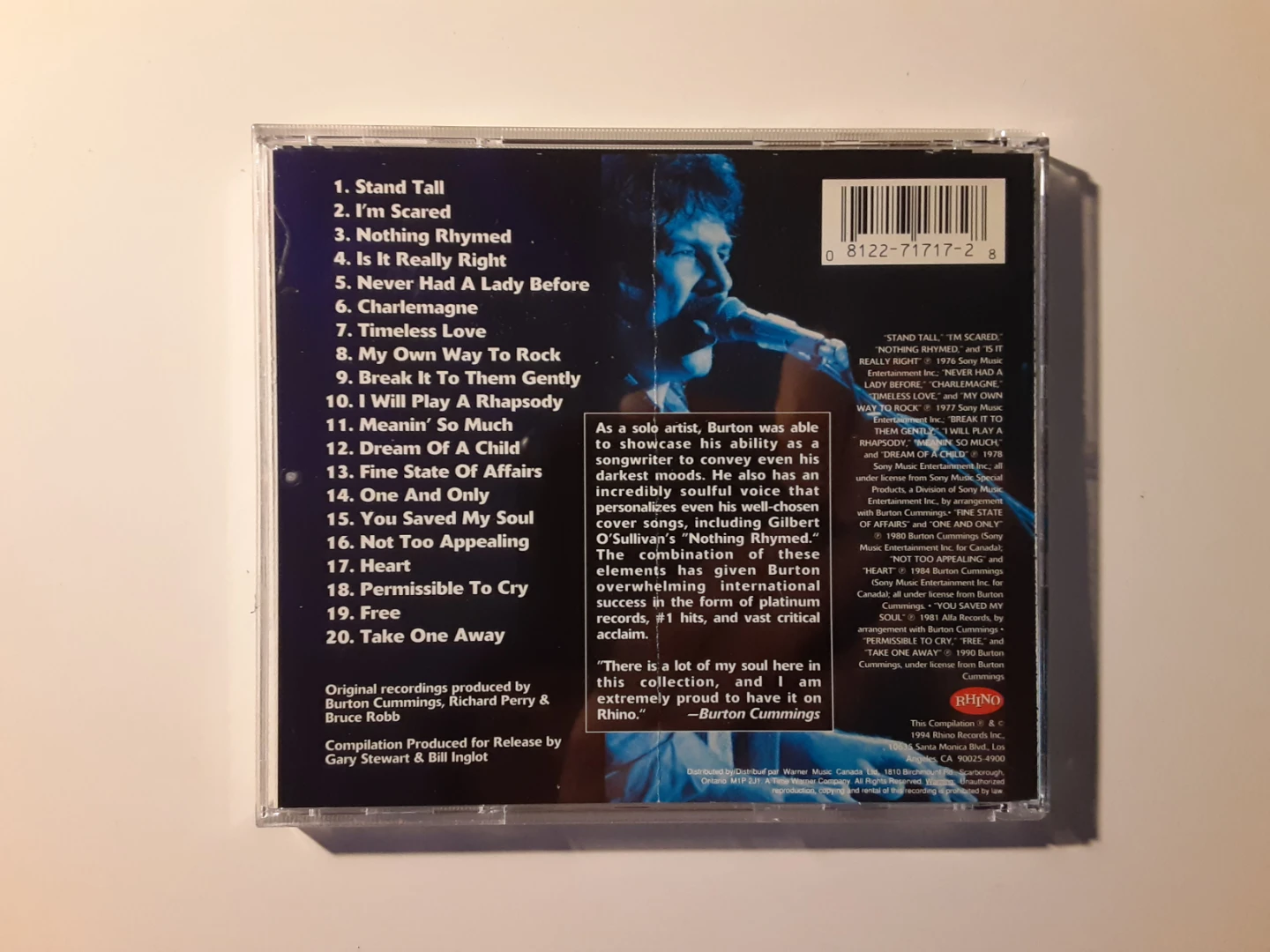 The Burton Cummings Collection | CD - photo 3