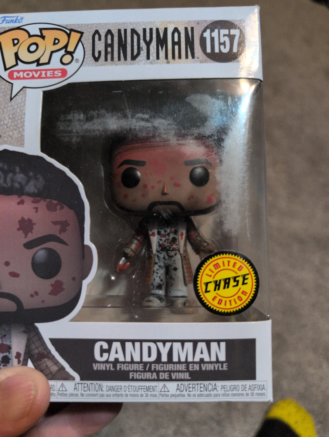 Funko Pop! Movies Candyman Vinyl  #1157 (Limited Chase Edition)