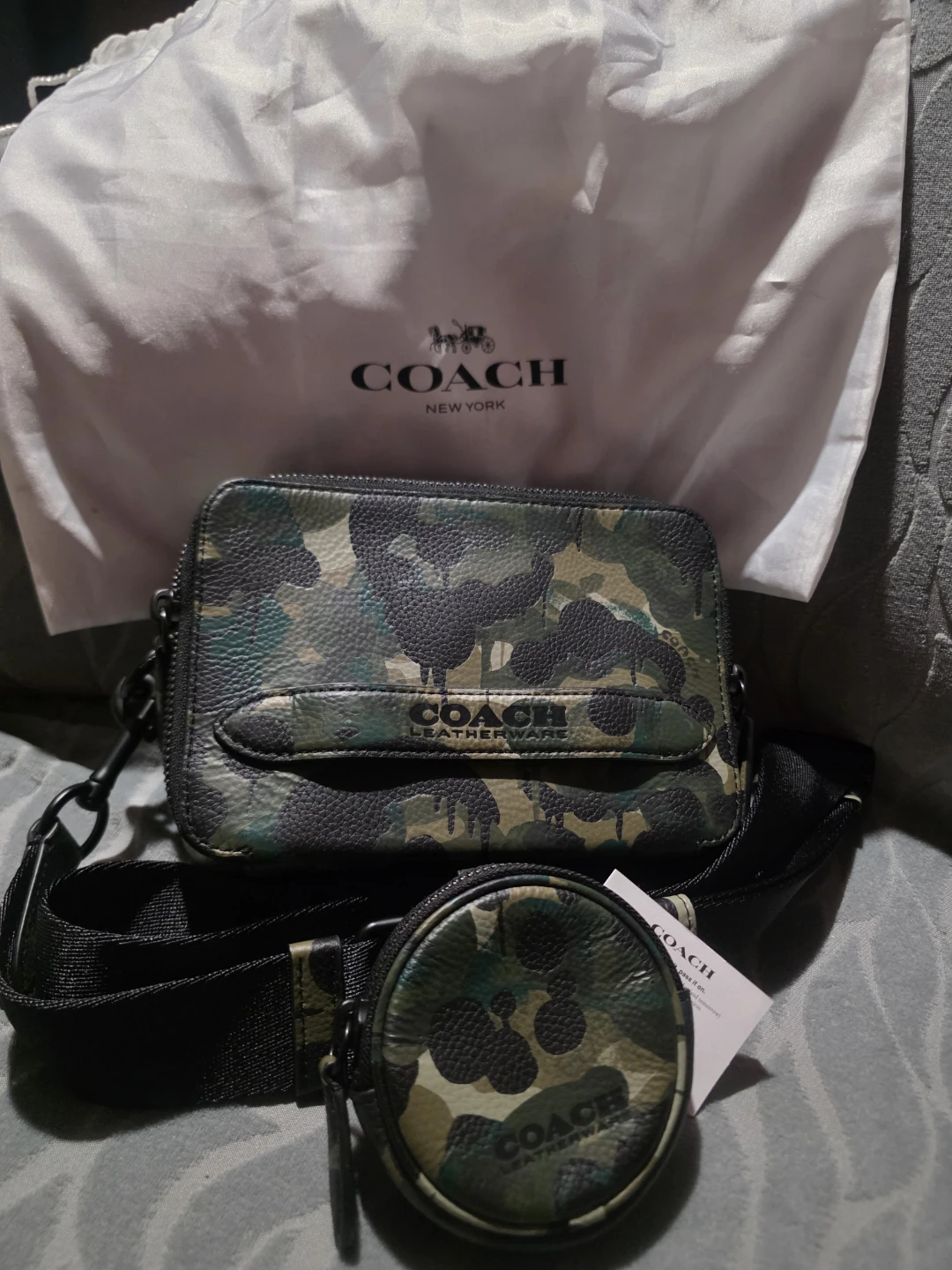 The Coach Charter Crossbody with Hybrid Pouch
