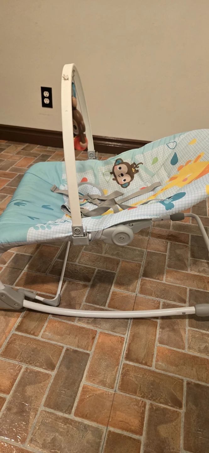 Fisher-Price Giraffe Baby Bouncer $25 - photo 3