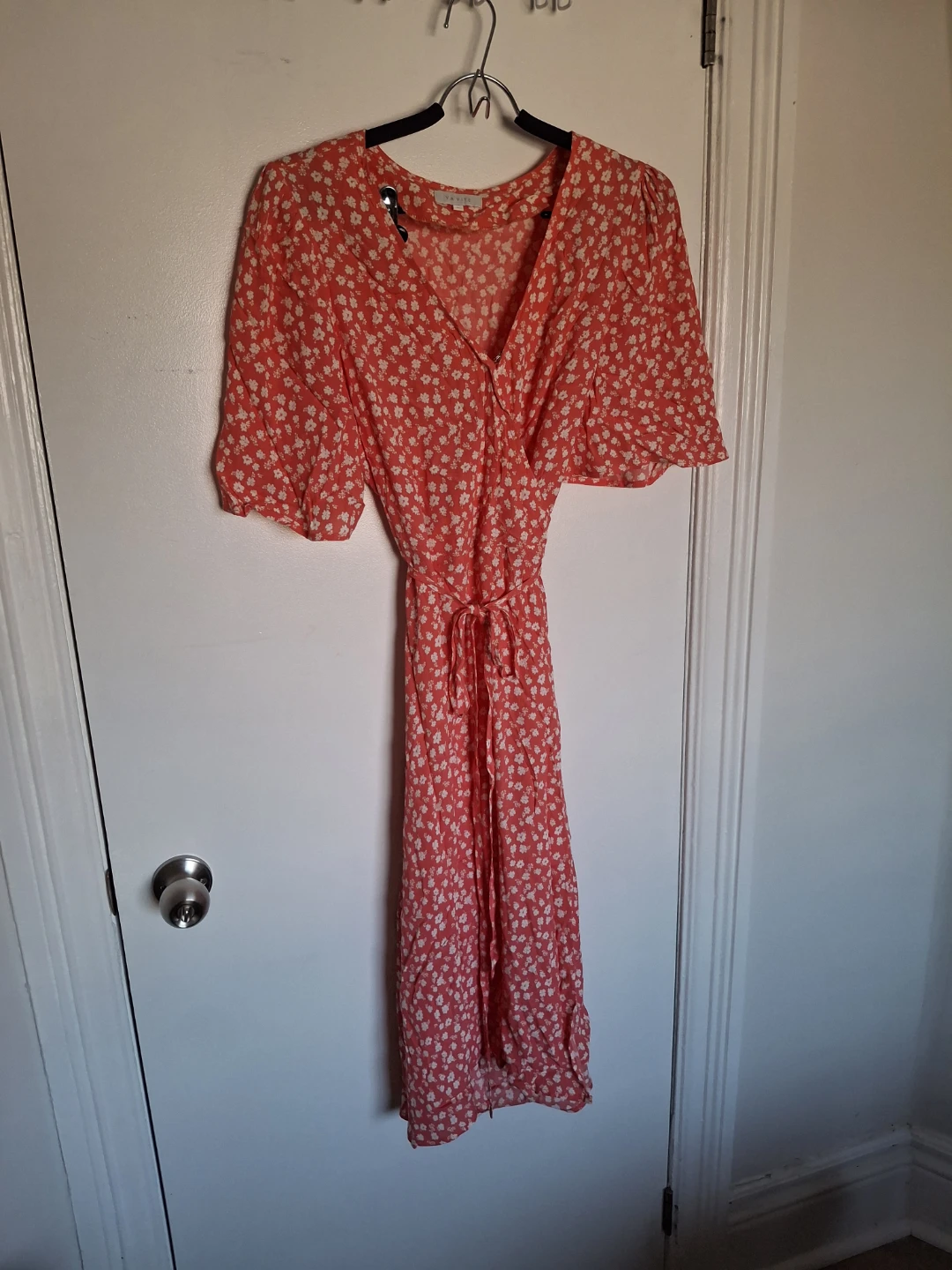 VA VITE Floral Wrap Dress - Size 36