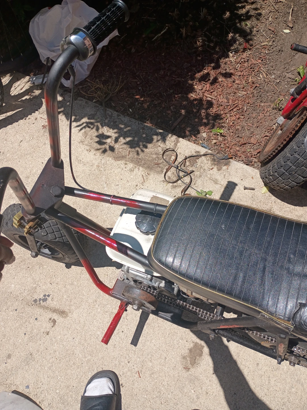 1967 Vintage Rupp Continental Mini Bike - Red/Black - photo 2