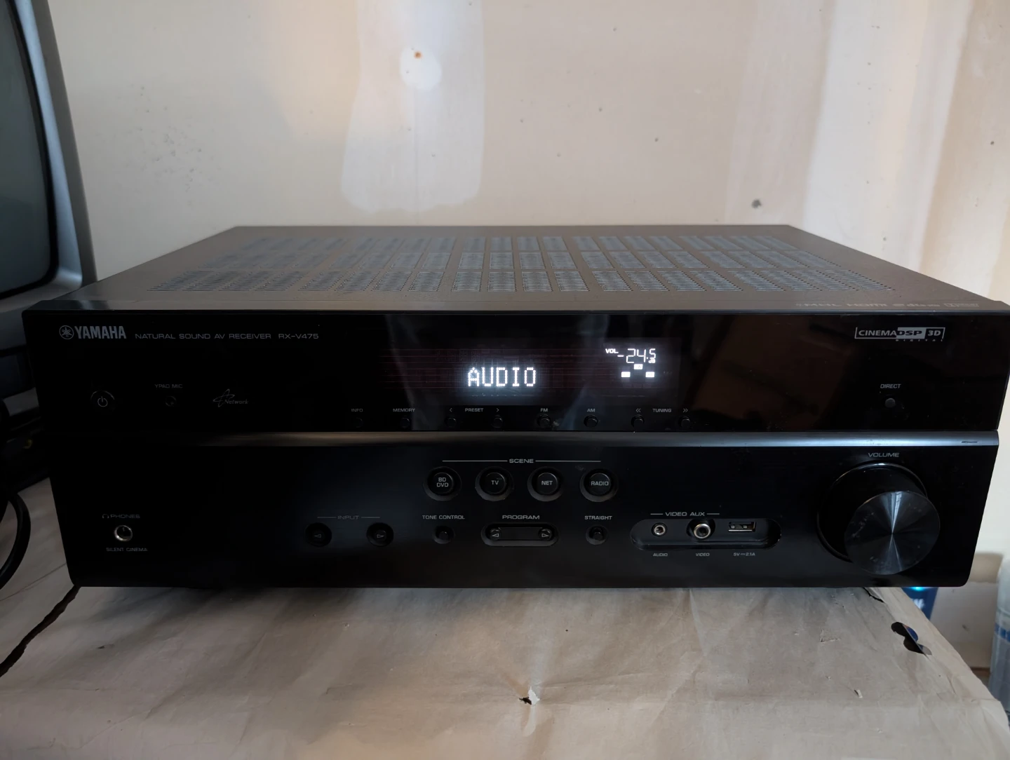 Yamaha Natural Sound AV Receiver RX-V475